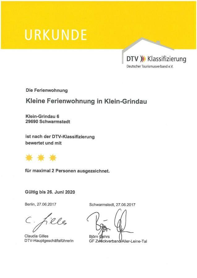 Fewos in Klein-Grindau Schwarmstedt Exterior foto